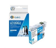 alt. kazeta G&G pre BROTHER LC125XLC DCP-J4110DW / MFC-J4410DW / MFC-J4510DW / MFC-J4610DW / MFC-J4710DW / MFC-J6520DW (C) (NP-B-0125XLC)
