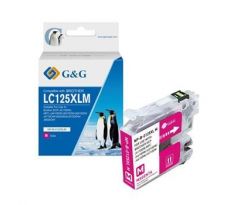 alt. kazeta G&G pre BROTHER LC125XLM DCP-J4110DW / MFC-J4410DW / MFC-J4510DW / MFC-J4610DW / MFC-J4710DW / MFC-J6520DW (M) (NP-B-0125XLM)