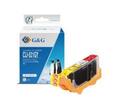 alt. kazeta G&G pre CANON CLI-521GY  MP 980 (9,4ml/Grey) (NP-C-0521GY)