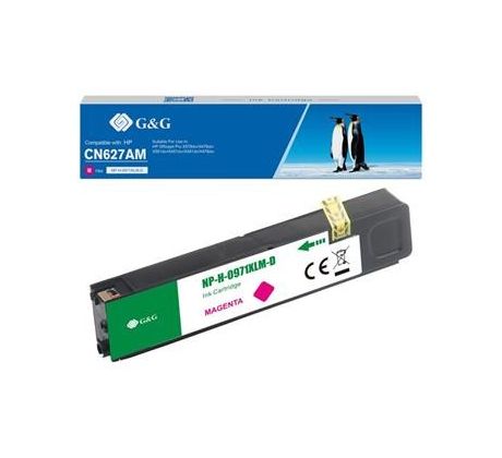 alt. kazeta G&G pre HP 971XLM CN627AE Officejet Pro X451dn / X551dw / Officejet Pro X476dw / X476dn (110ml/M) (NP-H-0971XLM(H970)