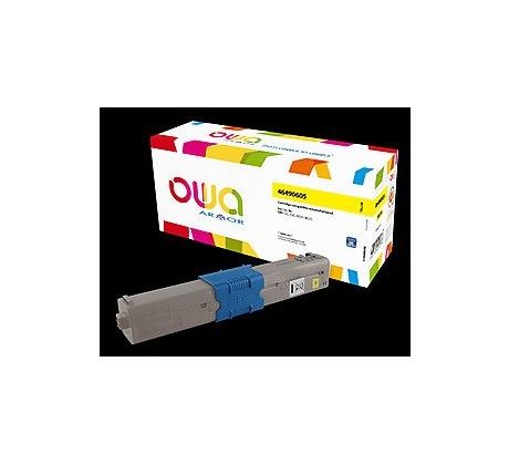 alt. toner OWA ARMOR pre OKI 46490605 Yellow pre MC573 (6000 str.) (K18498OW)