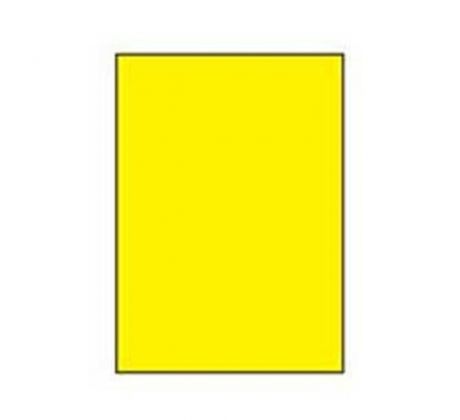 Etikety farebné 210x297mm APLI A4 100 hárkov žlté