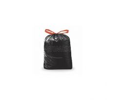 Vrecia zaťahovacie 120 ℓ LDPE 70 x 100 cm, 38 mic. čierne (10 ks)