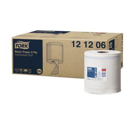 Papierové utierky v rolke so stred. odvíjaním 2-vrstv. TORK Universal M2 (6ks)