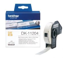 Samolepiace etikety Brother QL 17x54 mm multifunkčné biele
