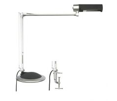 Lampa stolná MAUL Office strieborná/čierna