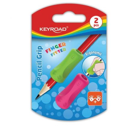 Držiak na ceruzku KEYROAD, 2 ks, mix farieb
