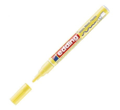 Lakový popisovač edding 751 pastelový žltý