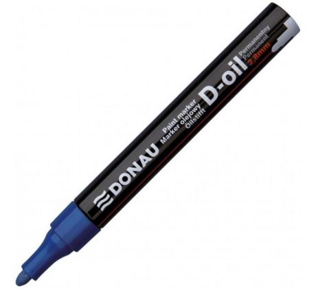 Popisovač lakový 2,8 mm Donau D-OIL modrý