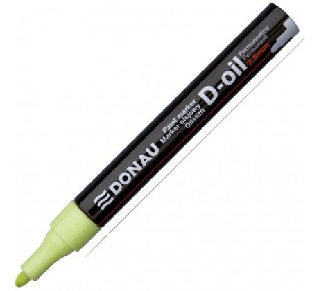 Popisovač lakový 2,8 mm Donau D-OIL žltý