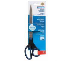 Nožnice DONAU Soft grip 25cm modré