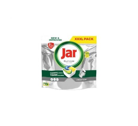 JAR tablety do umývačky riadu Platinum All in One Lemon 125ks