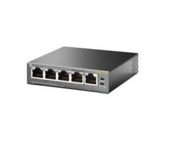 Mini Desktop Gigabit Switch TP-LINK TL-SG1005P 5-port 10/100/10000M, 5x 10/100/1000M RJ45 ports, 4x PoE, Plastic case (TL-SG1005P)