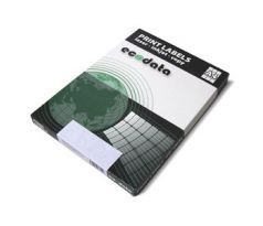 etikety Samolepiace 38,1x21,2 univerzálne biele 65ks/A4 (100 listov A4/bal.) (ECO-03802100)