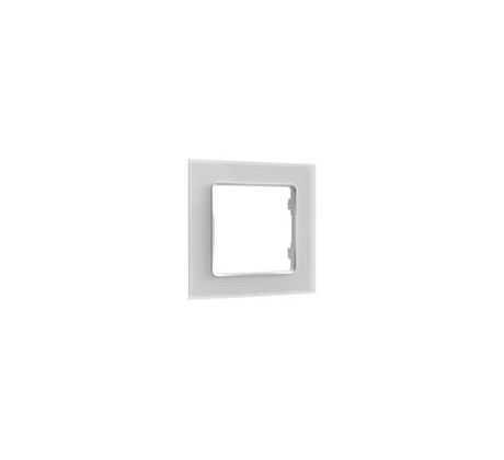 rám k vypínaču Shelly Wall Frame 1 - biely (SHELLY-WF1-WHT-1196)