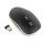 Silent wireless optical mouse, black (MUSW-4BS-01)