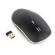 Silent wireless optical mouse, black (MUSW-4BS-01)