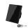 dotykový vypínač čierny WiFi+RF Sonoff TX3-1CH (12071)