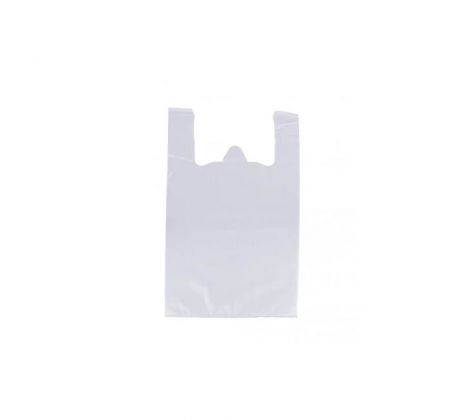Mikroténové tašky 15kg / 36x60, biela (50ks)