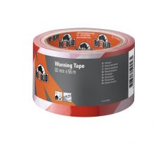 Výstražná samolepiaca páska ROXOLID červenobiela 60 mm x 66 m