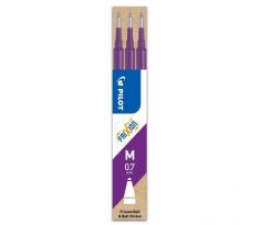 Náhradná náplň do gumovacieho rollera PILOT Frixion 0,7 mm fialová 3ks