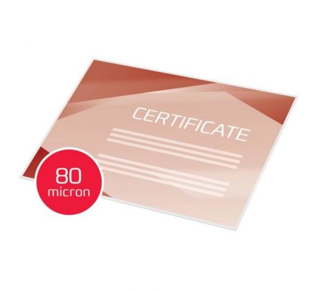 Laminovacie fólie GBC pre rýchlu lamináciu, 80 mic (100)
