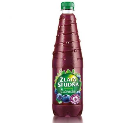 Sirup ZLATÁ STUDŇA s príchuťou čučoriedka 0,7 ℓ