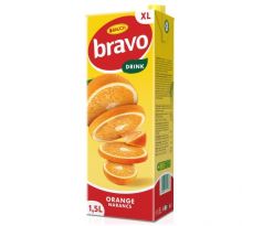 Ovocný nápoj Bravo Pomaranč 1,5 ℓ