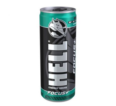 Energetický nápoj Hell Strong Focus 250ml