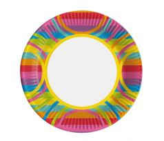 Papierový tanier `mix it` 22,5 cm 10 ks