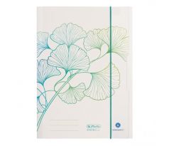 Kartónový obal s gumičkou Herlitz Greenline Ginko