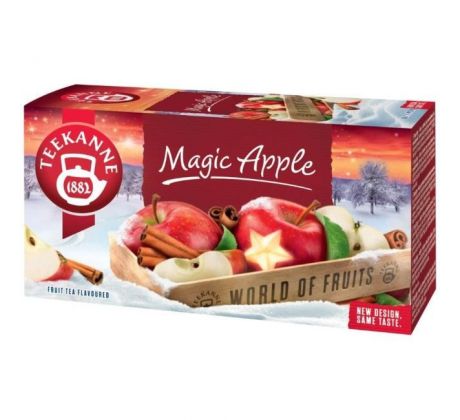 Čaj TEEKANNE ovocný Magic Apple & Cinnamon HB 20 x 2,25g