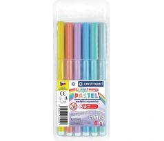 Sada popisovačov Centropen Pastel 7550/6S