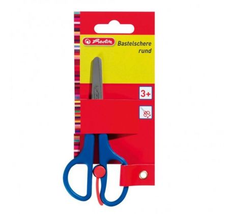 Nožnice Herlitz stredné guľaté 13cm mix farieb