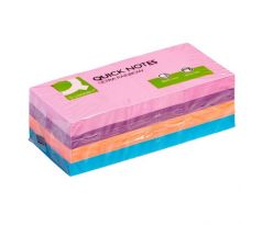Samolepiaci bloček Q-CONNECT intenzívne 38x51mm 12x100 l
