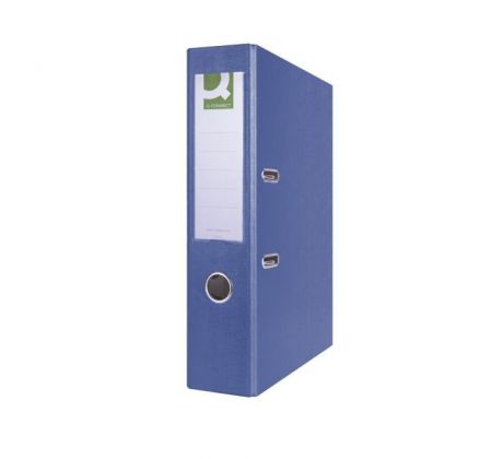 Zakladač pákový Q-CONNECT poloplastový 7,5cm modrý