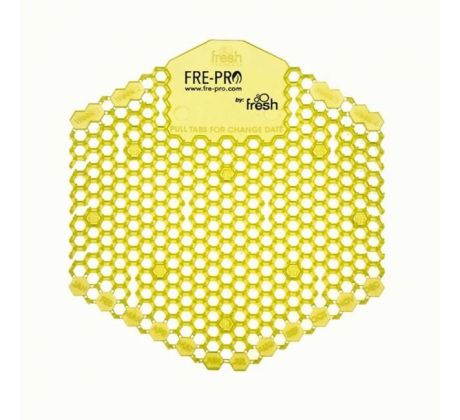 Pisoárové sitko Fre-Pro WAVE 3D - Citrus 1 ks