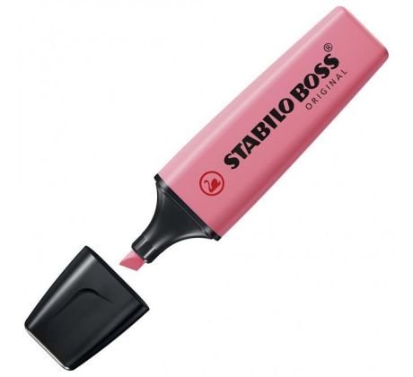 Zvýrazňovač STABILO BOSS ORIGINAL Pastel pastelový čerešnový kvet