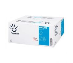 Papierové utierky skladané ZZ/V 2-vrstvové Papernet biele 210 ks