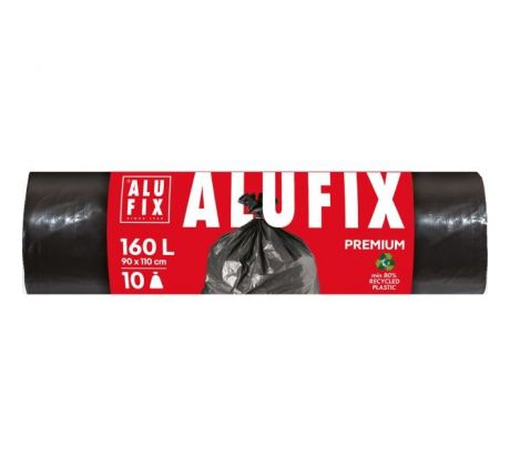 Vrecia na odpadky PROFI 160 ℓ, 10ks, 45mic, LDPE 90x110cm, čierne