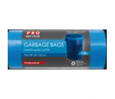 Vrecia na odpadky 70x109, LDPE, 120 ℓ, 21 mic, 20 ks modré