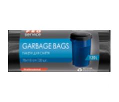 Vrecia na odpadky 70x110cm, LDPE, 120 ℓ, 21 mic, 20 ks čierne