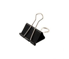 Klipy na dokumenty Office Products 41mm čierne