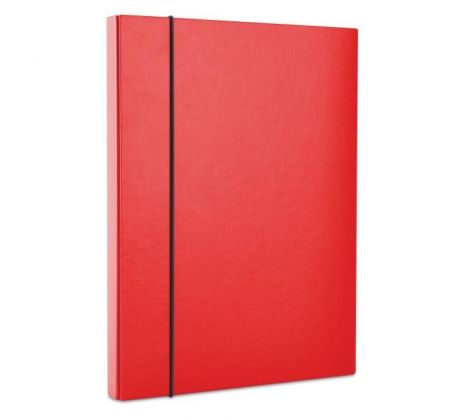 Box s gumičkou 40mm Office product červený
