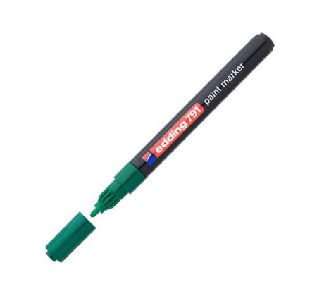 Lakový popisovač edding 791 zelený