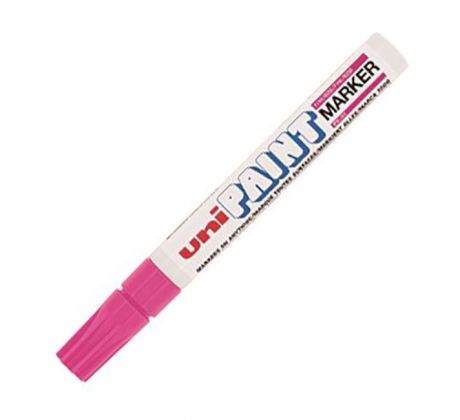 Lakový popisovač uni PAINT PX-20 ružový