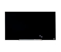 Sklenená tabuľa Nobo Diamond čierna 993x559 mm