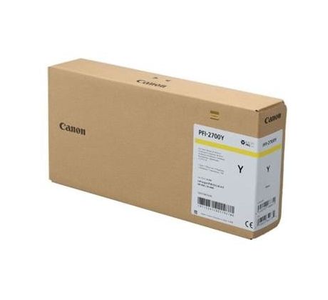 kazeta CANON PFI-2700Y Yellow iPF GP-2000/4000 (700 ml) (5291C001)