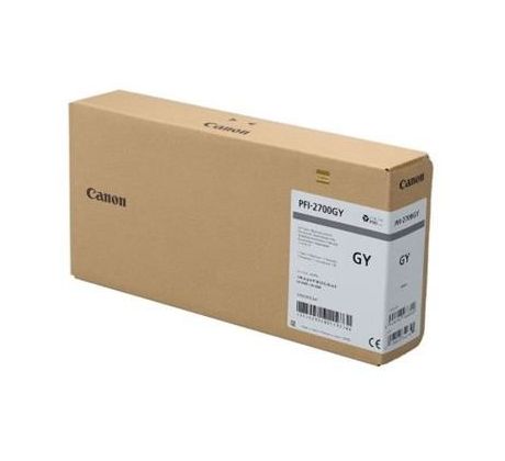 kazeta CANON PFI-2700GY Grey iPF GP-2000/4000 (700 ml) (5292C001)