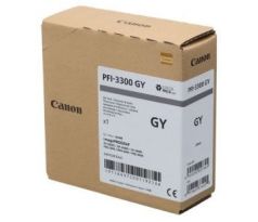 kazeta CANON PFI-3300GY Grey iPF GP-2600S/4600S/6600S, PRO-2600/4600/6600 (330 ml) (6437C001)
